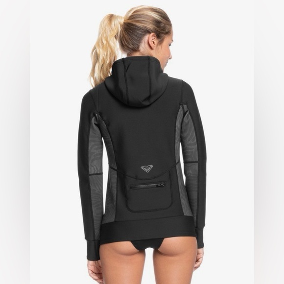 Like new! Roxy 1 mm Hooded Wetsuit Jacket - Women's - Picture 2 of 14